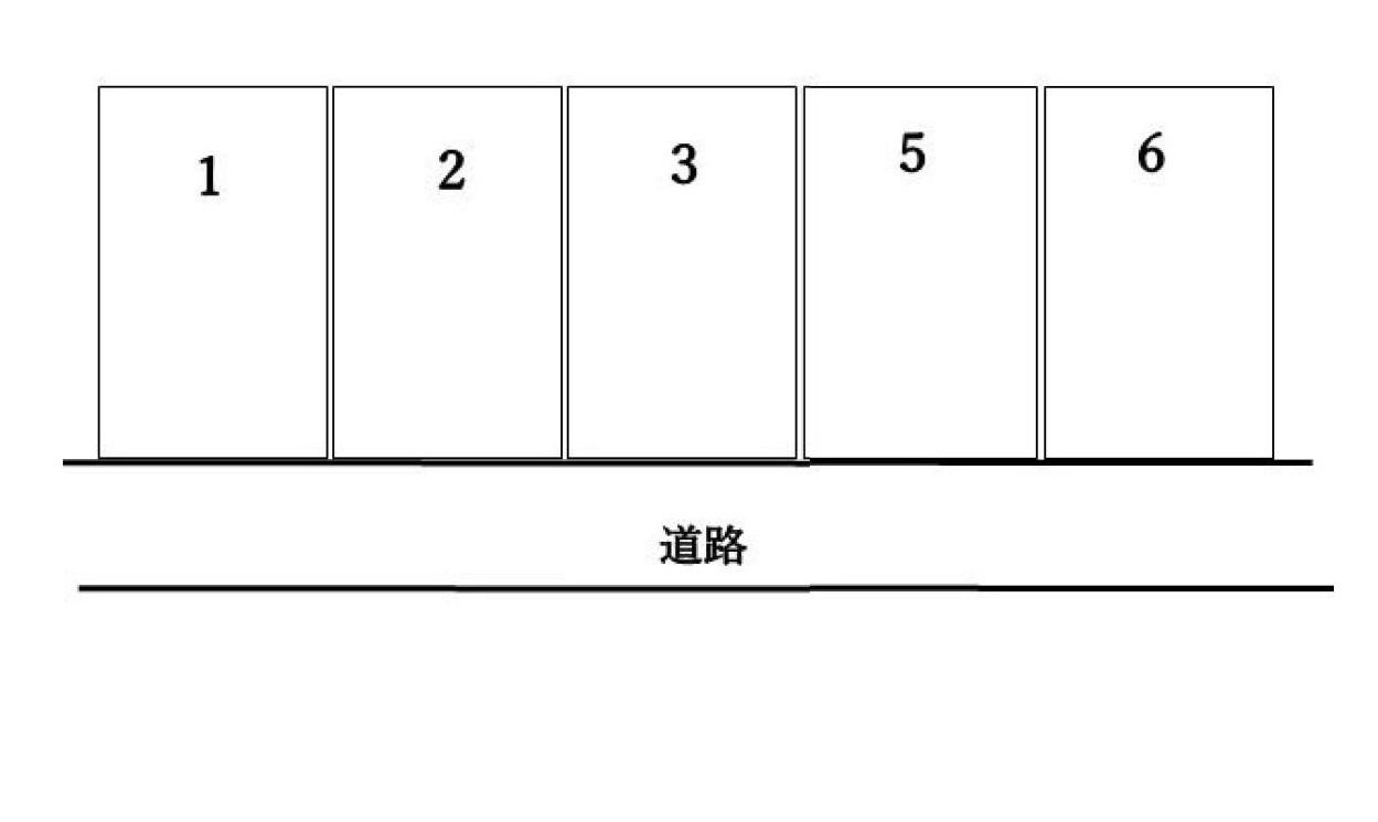 ファースト月極駐車場の駐車配置図