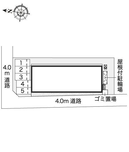 新町(46374)の駐車配置図