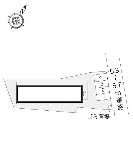 マーレリリ(18875)の駐車配置図