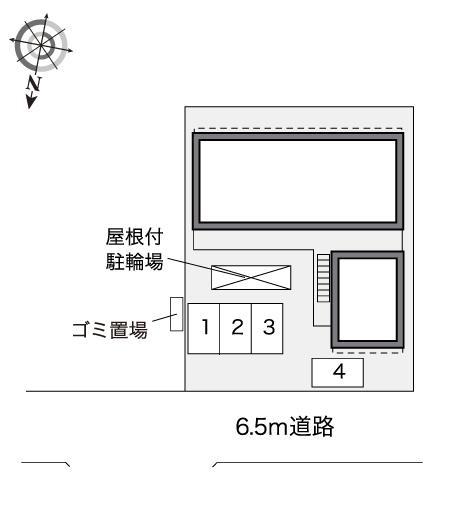 グレイスⅣ(30634)の駐車配置図