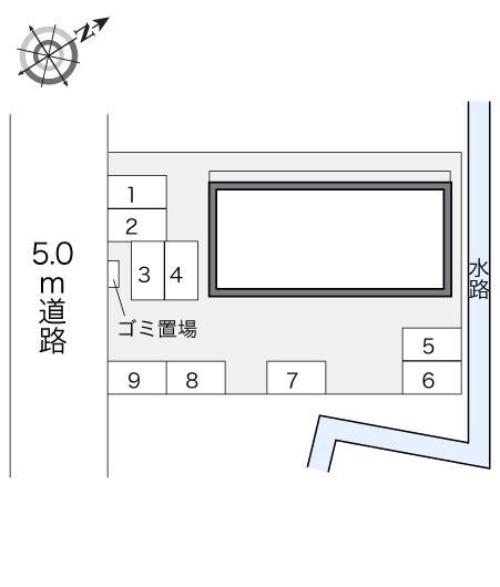 ＣＨＥＺ　ＴＯＲＴＵＥ(23192)の駐車配置図