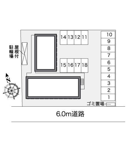 ディアコート(26962)の駐車配置図