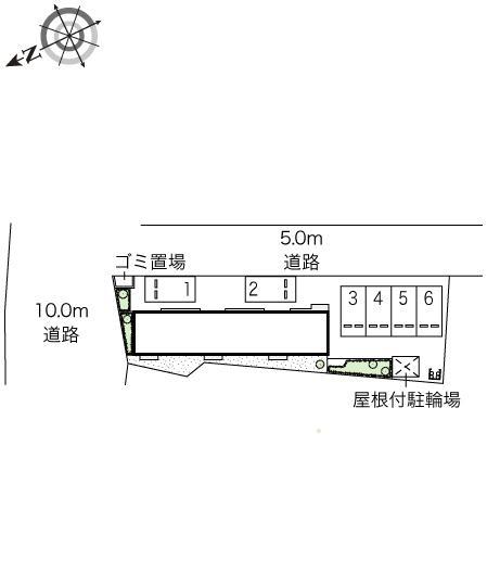 チェリーブロッサム(45357)の駐車配置図