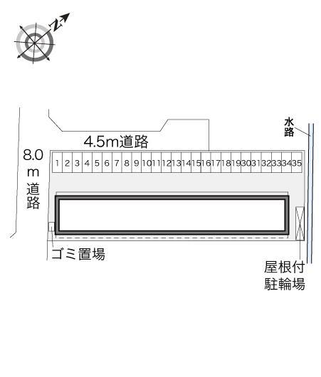 リヒトクライス(31932)の駐車配置図