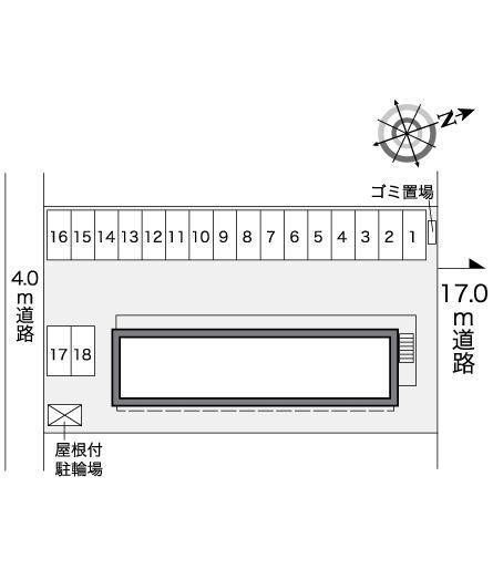 忍(27561)の駐車配置図