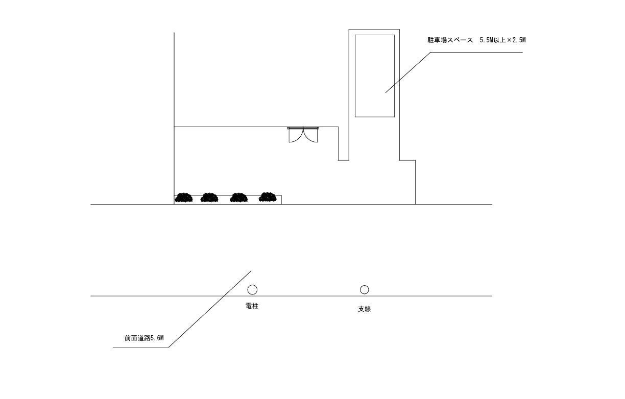 志村1丁目 第2駐車場の駐車配置図