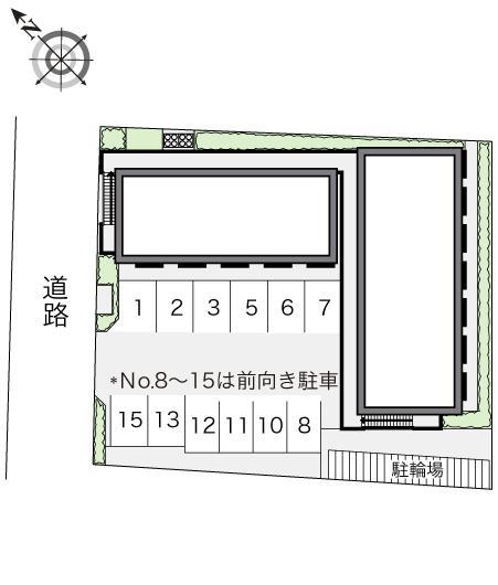 森の泉(12527)の駐車配置図