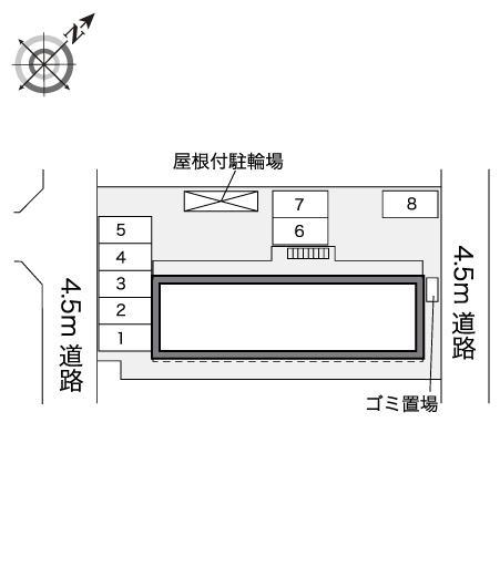 光(41349)の駐車配置図