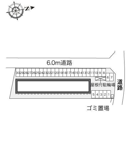 レオーノ(34264)の駐車配置図