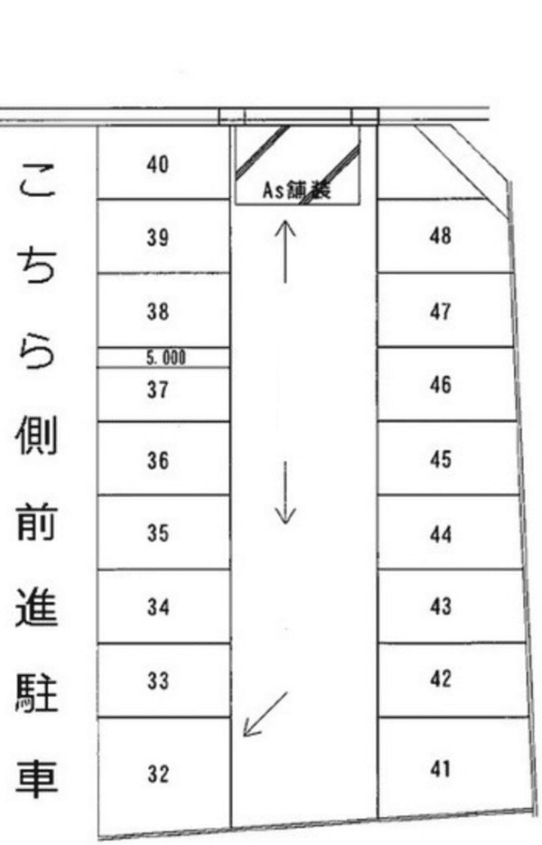 見和2丁目パーキング３の駐車配置図