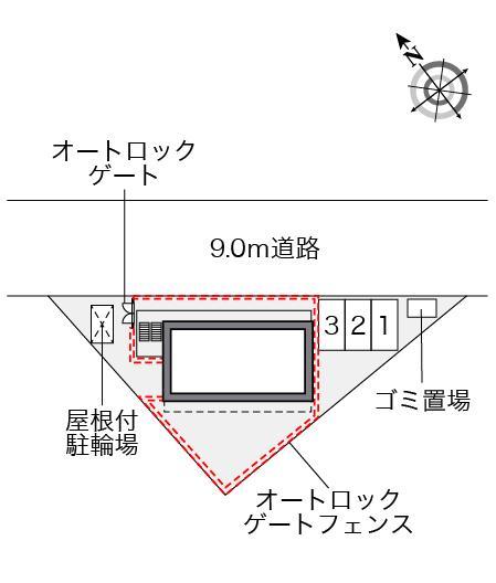 エテルノ　セラ下野毛(35145)の駐車配置図