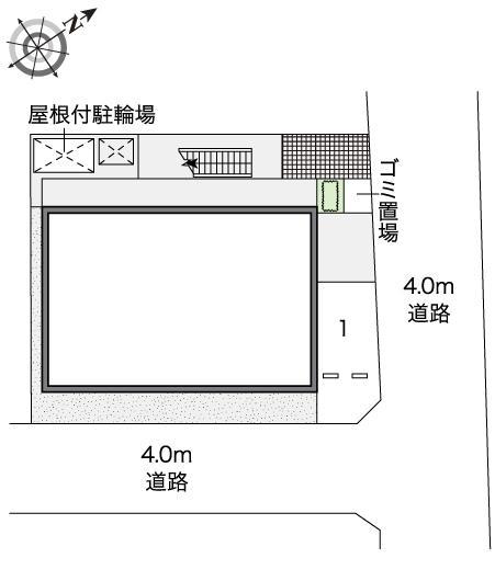 南風(44320)の駐車配置図