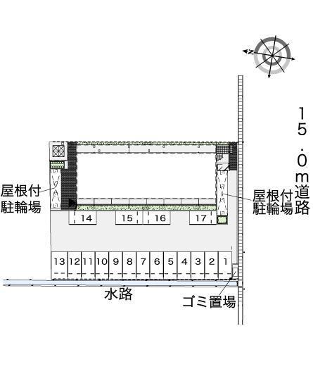 セーグオリゾン(43160)の駐車配置図
