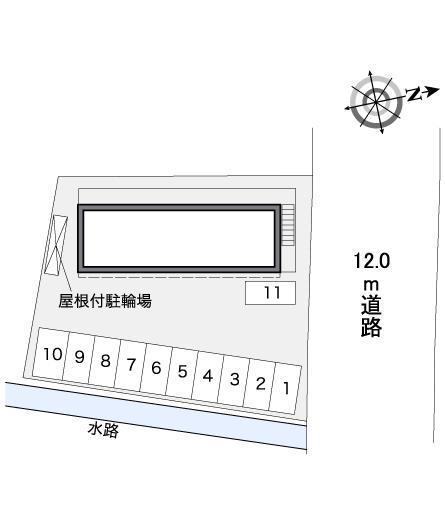 グローバルⅢ(39325)の駐車配置図