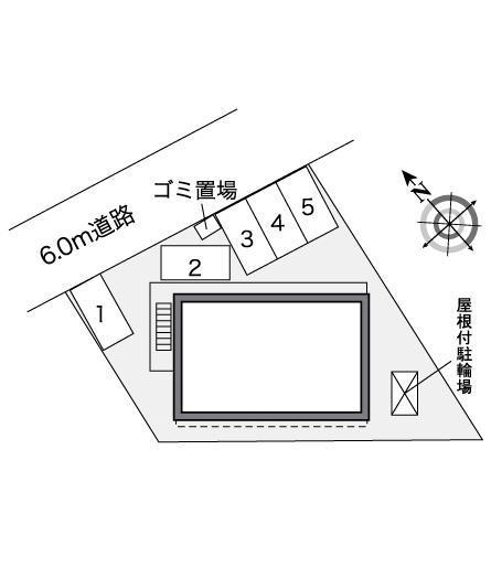 野田(35664)の駐車配置図