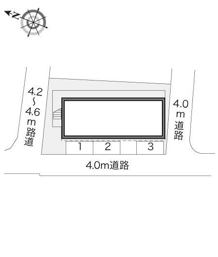 戸坂中町(18569)の駐車配置図