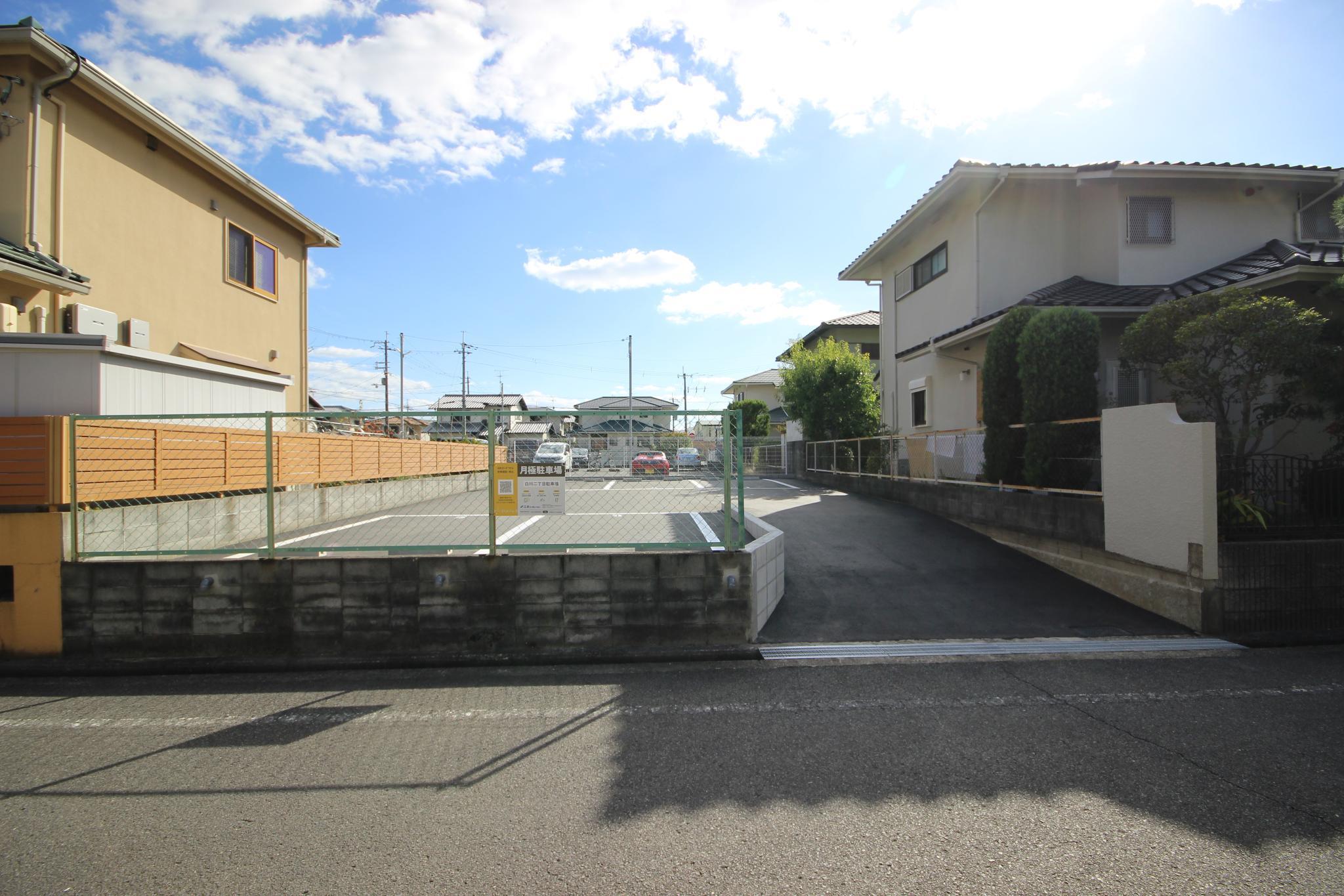 白川二丁目駐車場の外観・駐車場イメージ1枚目