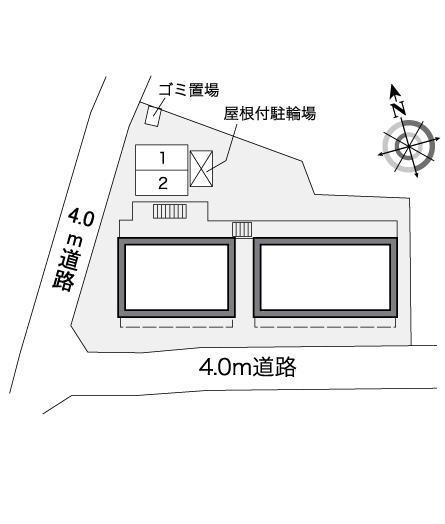 さくら坂(38342)の駐車配置図