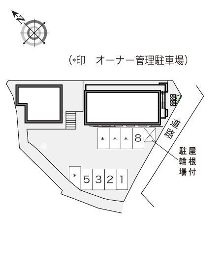 グランシャリオ(12402)の駐車配置図