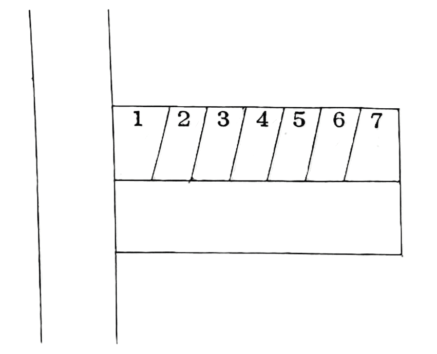 スマイルパーク20号の駐車配置図