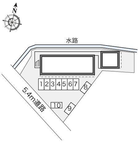 コンフォールⅠ(22552)の駐車配置図