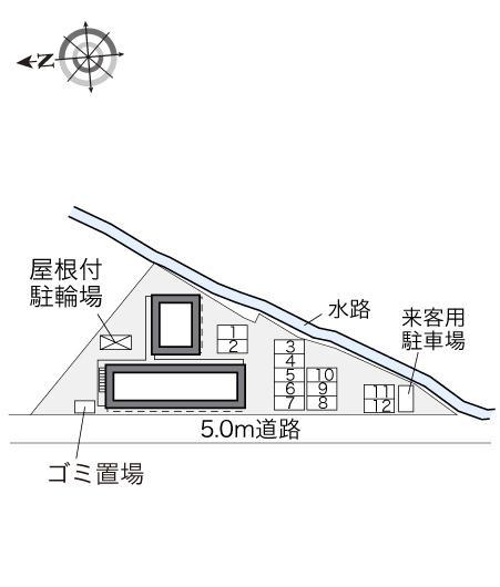 クゥラージュ(29411)の駐車配置図