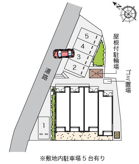 クレイノ小泉Ⅱ(57006)の駐車配置図