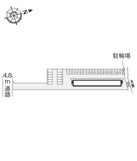 アムール(18744)の駐車配置図