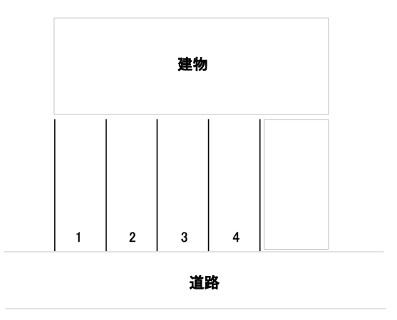 Paulownia valley take10 西横浜の駐車配置図