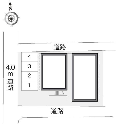 ｃｕｂｏ(20703)の駐車配置図