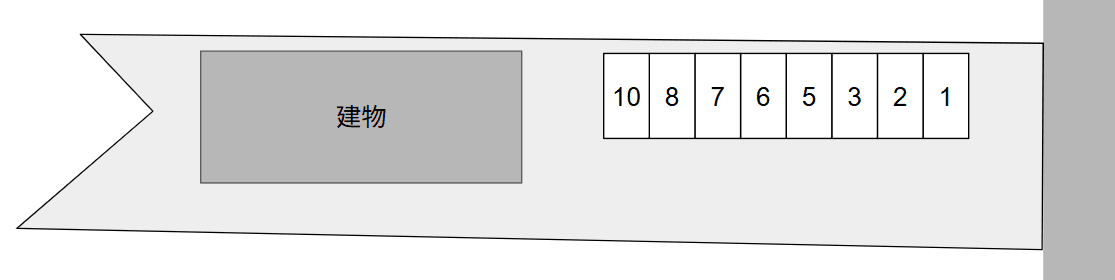 エクセレント・下妻Ⅱの駐車配置図