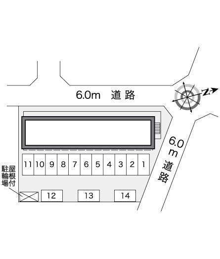 エトワール(25745)の駐車配置図