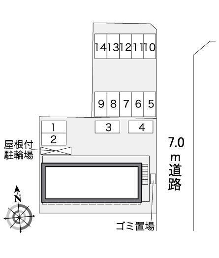 シド　リジェール(39247)の駐車配置図