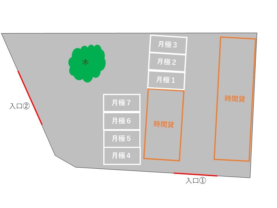 東大宮5丁目月極駐車場の外観・駐車場イメージ1枚目