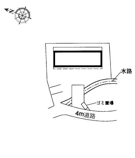 アトリオ(10018)の駐車配置図