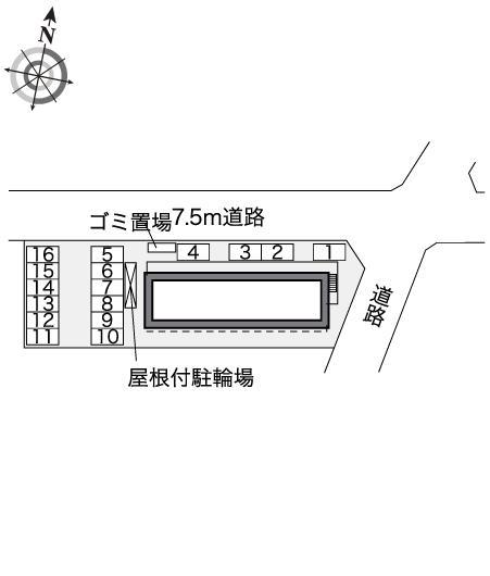 エスペランサ(41521)の駐車配置図