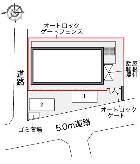 ＭＯＴＯＨＡＭＡ(40040)の駐車配置図