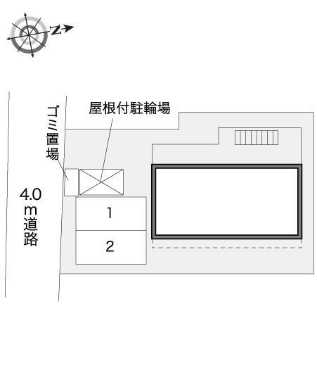ウィングⅡ(30769)の駐車配置図