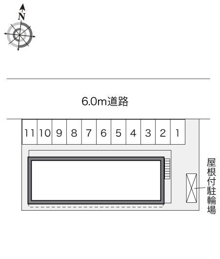 コレクトドゥーⅠ(33956)の駐車配置図