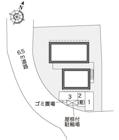 東戸塚クリエ(31050)の駐車配置図