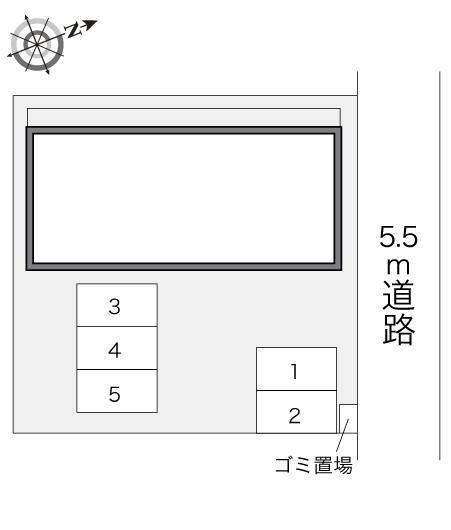 ル・ポン　ビアン(22653)の駐車配置図
