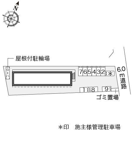 柏葉(19797)の駐車配置図