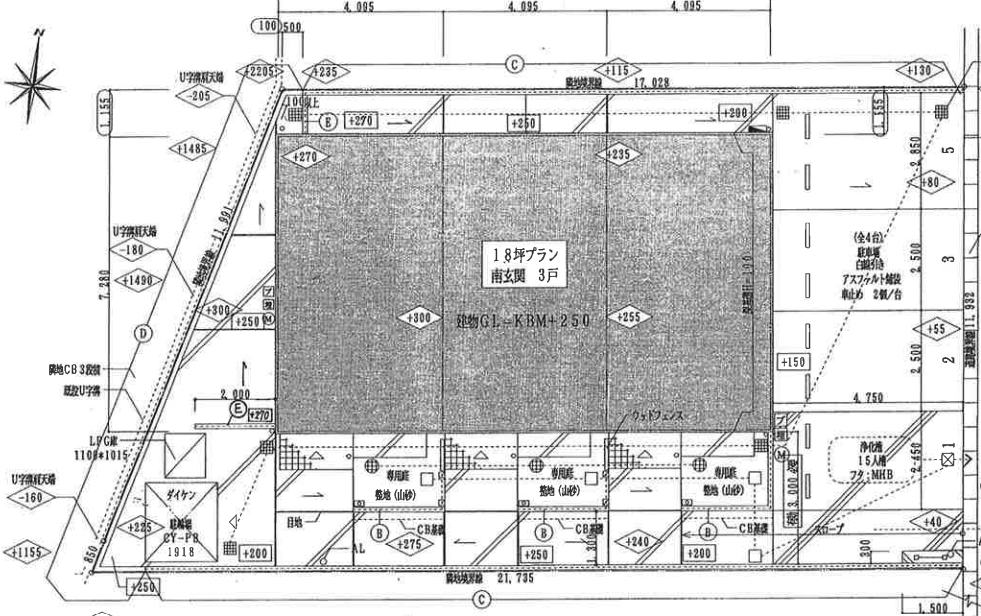 ＣＯＮＦＯＲの駐車配置図