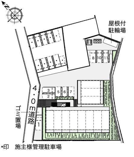 Ｋ(43203)の駐車配置図