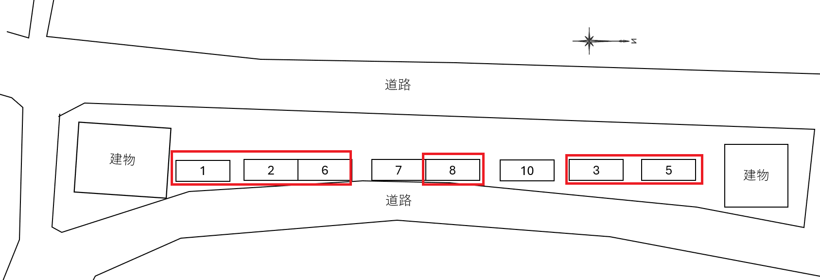 井ノ口スプリングサイドＳの駐車配置図