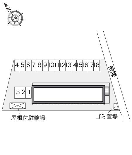 ラ　ルーチェⅡ(29688)の駐車配置図