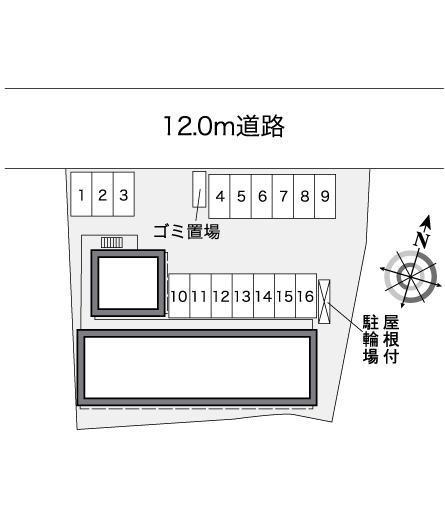 ヒメフィール(26727)の駐車配置図