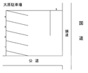 大原駐車場の駐車場