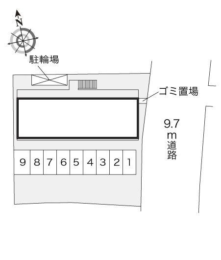 祥(18210)の駐車配置図
