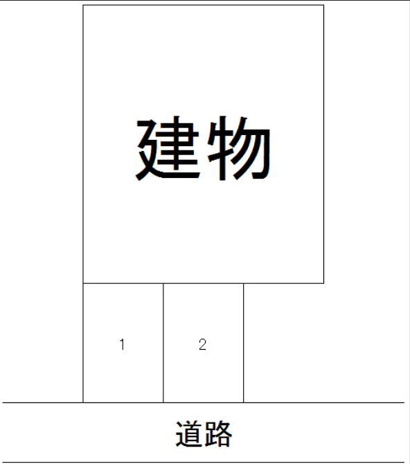 North Poleの駐車配置図